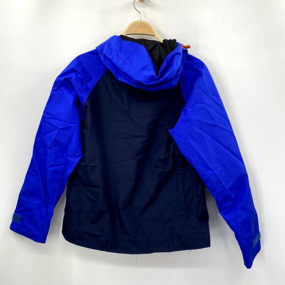 Topo Designs Women's S Blue & Black Mountain Waterproof Jacket - Picture 5 of 5